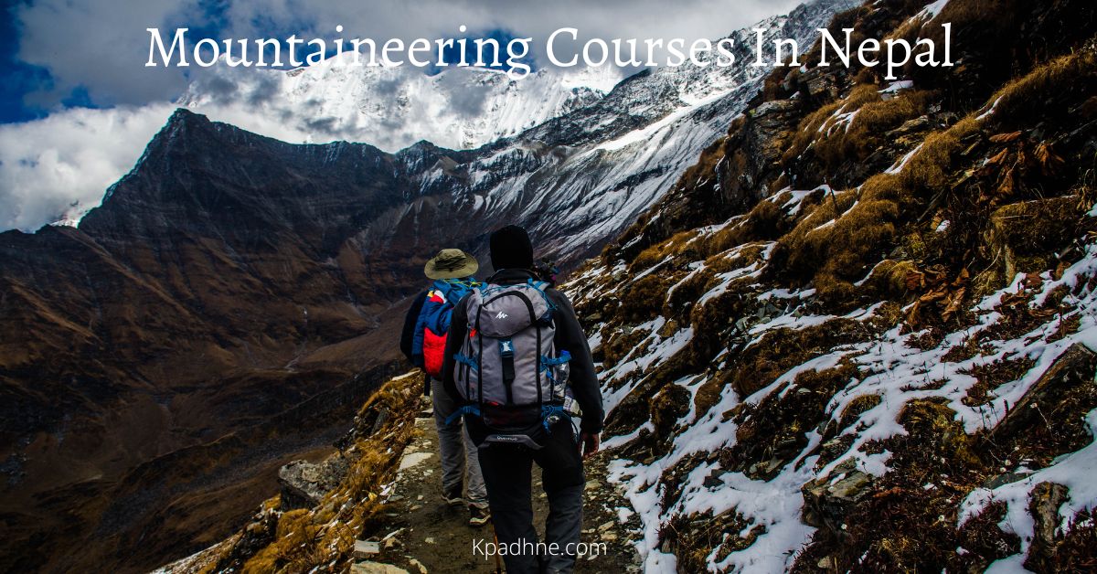 Mountaineering Courses In Nepal