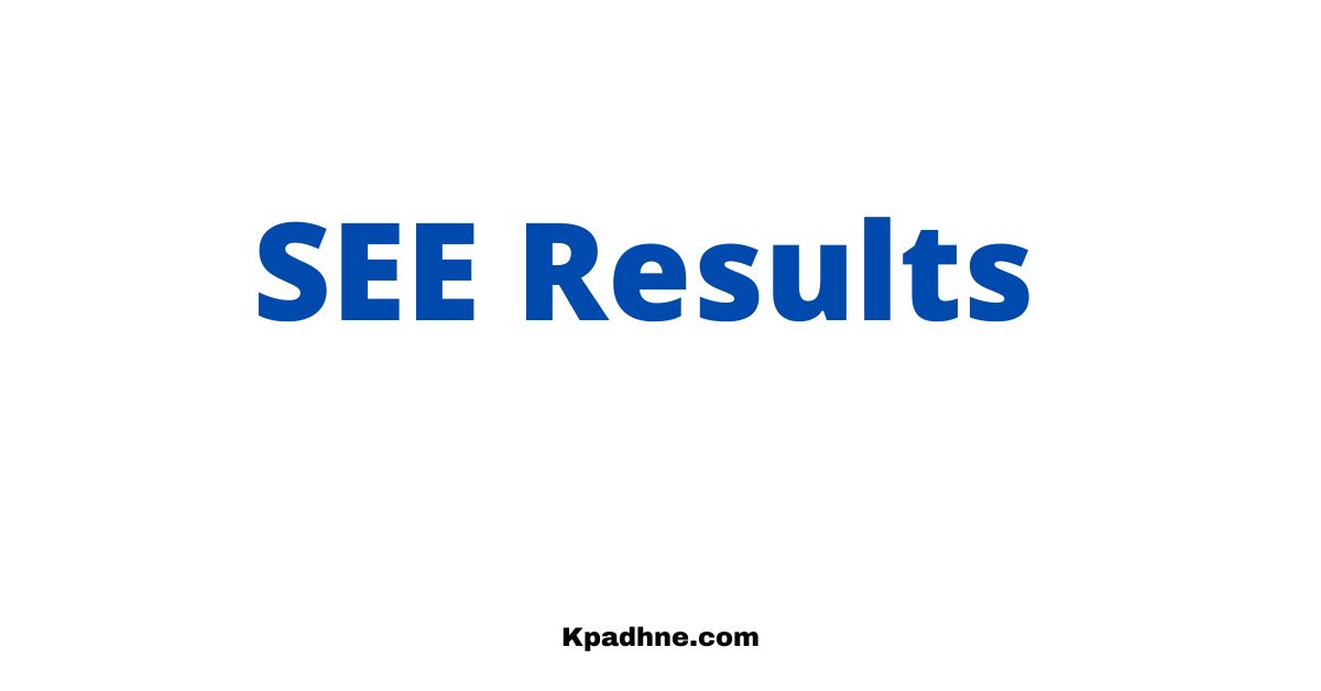 SEE Results Update news 2078