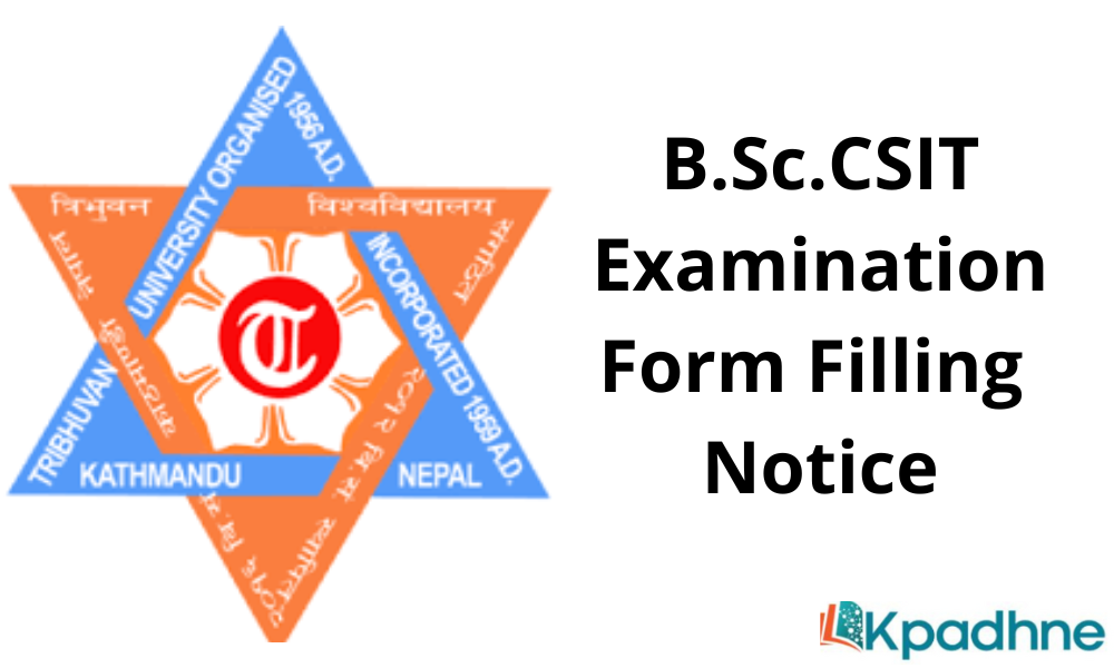 B.Sc.CSIT Examination Form Filling Notice